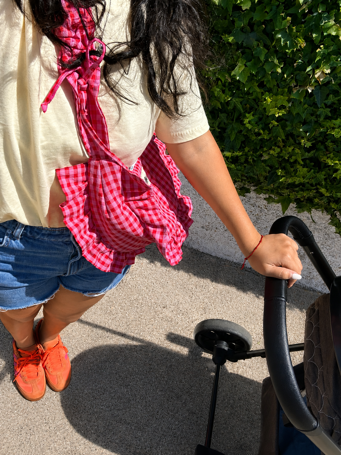 Mini Amelia Vichy Cereja