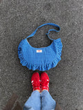 Amelia Grande Vichy Azul Marinho